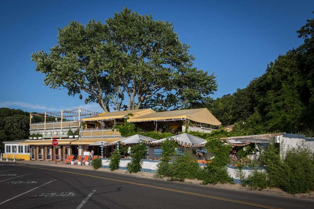 Sunset Beach Shelter Island Heights Restaurace fotografie